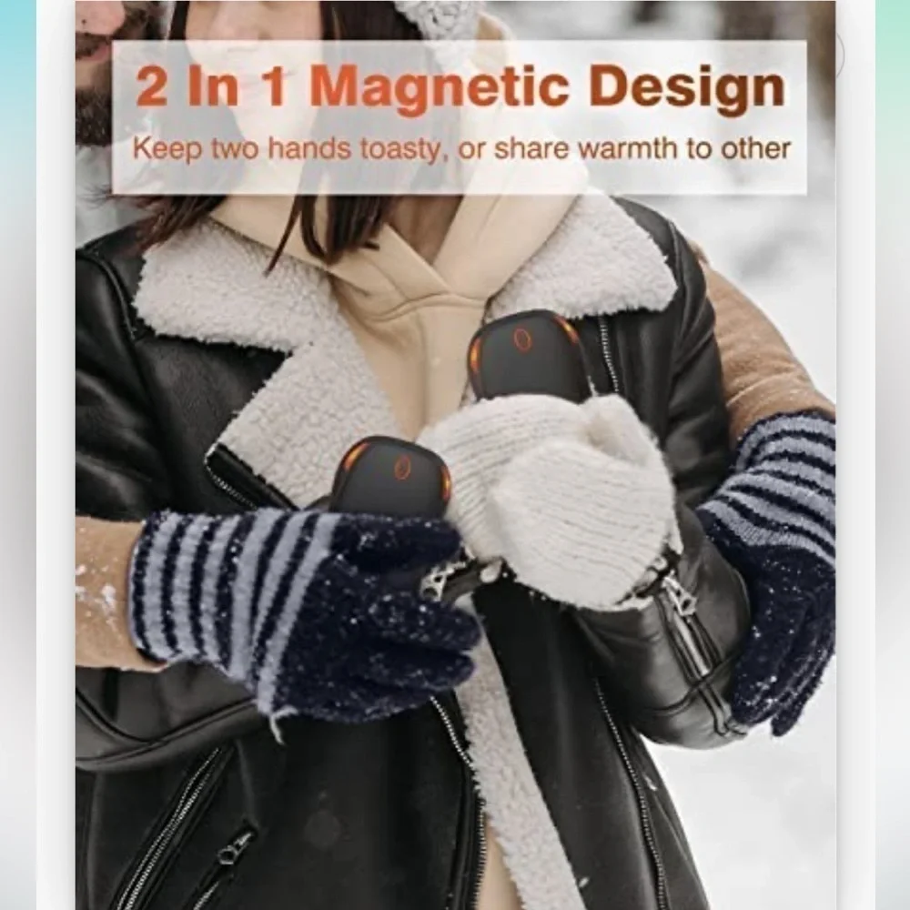 𝅺2-in-1 HAND WARMERS & PORTABLE CHARGERS